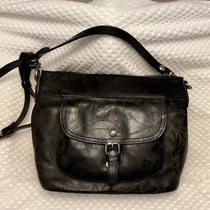 Patricia Nash Tuscania Leather Crossbody/Shoulder Bag
